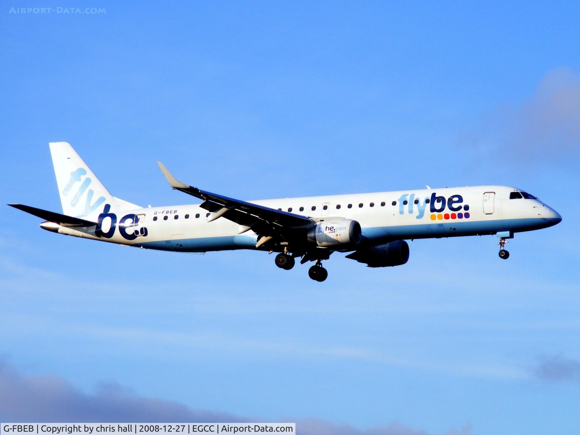 G-FBEB, 2006 Embraer 195LR (ERJ-190-200LR) C/N 19000057, flybe