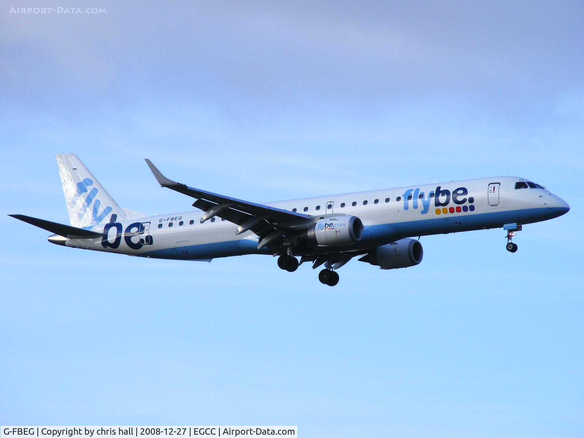 G-FBEG, 2007 Embraer 195LR (ERJ-190-200LR) C/N 19000120, flybe