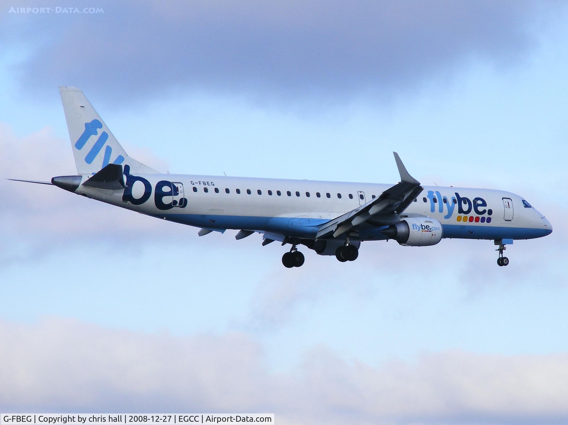 G-FBEG, 2007 Embraer 195LR (ERJ-190-200LR) C/N 19000120, flybe