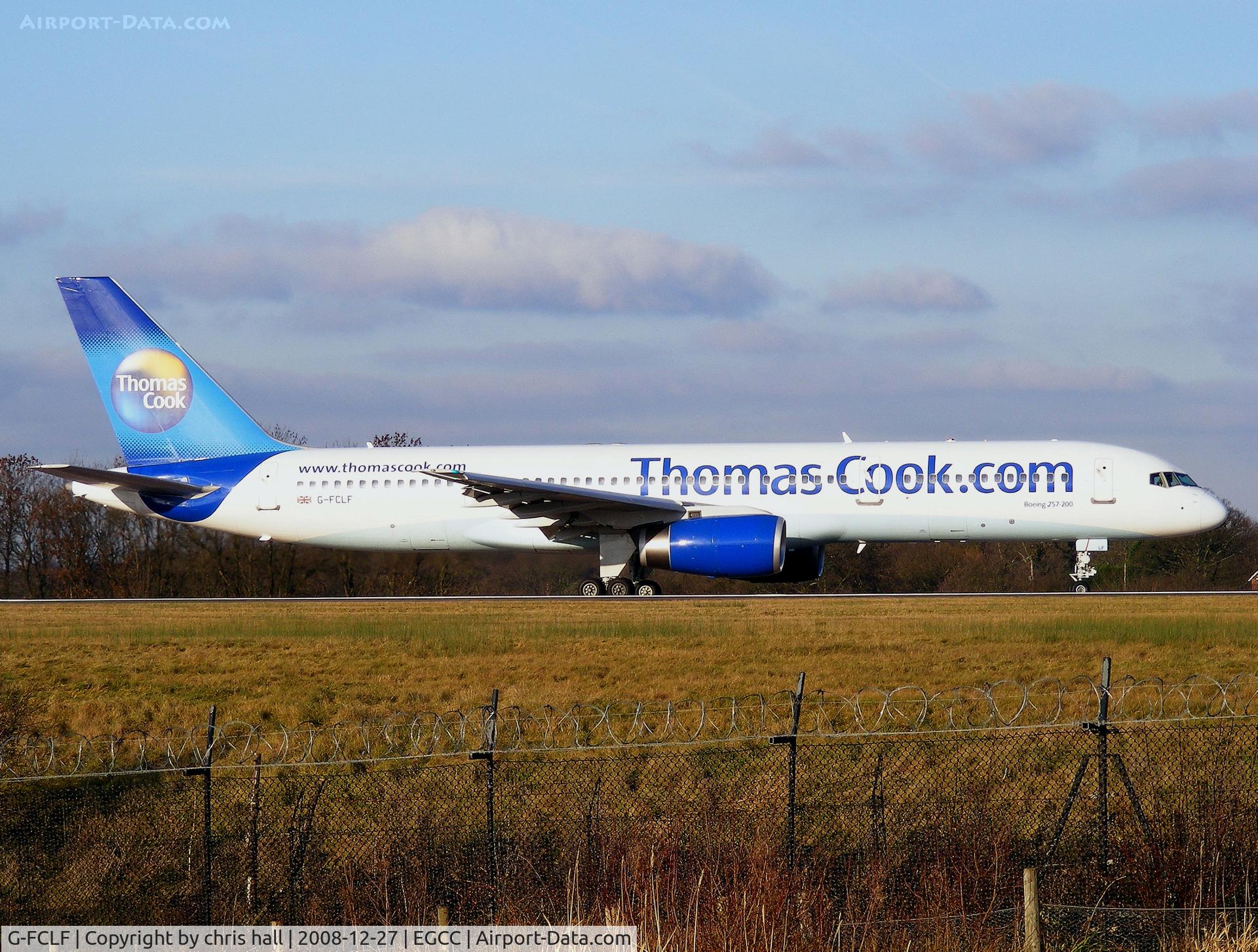 G-FCLF, 1999 Boeing 757-28A C/N 28835, Thomas Cook