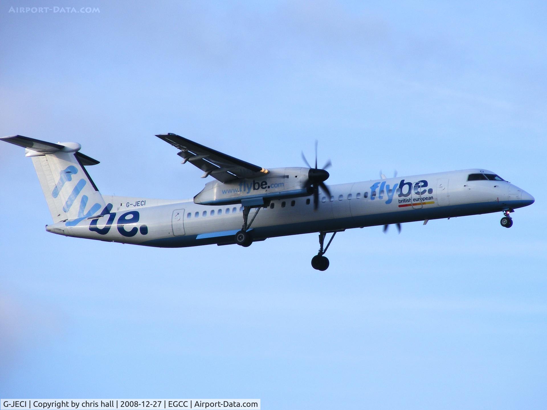G-JECI, 2005 De Havilland Canada DHC-8-402Q Dash 8 C/N 4105, flybe