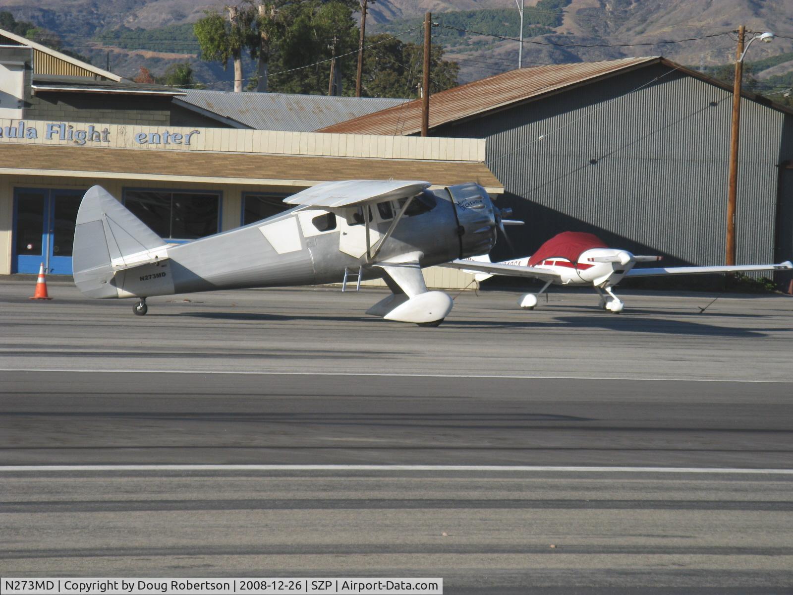 N273MD, 2008 Dickenson Howard DGA-21 (Replicate) C/N 001, Dickenson Dickenson-Howard DGA-21, P&W R-1340-57 600 Hp Wasp, taxi