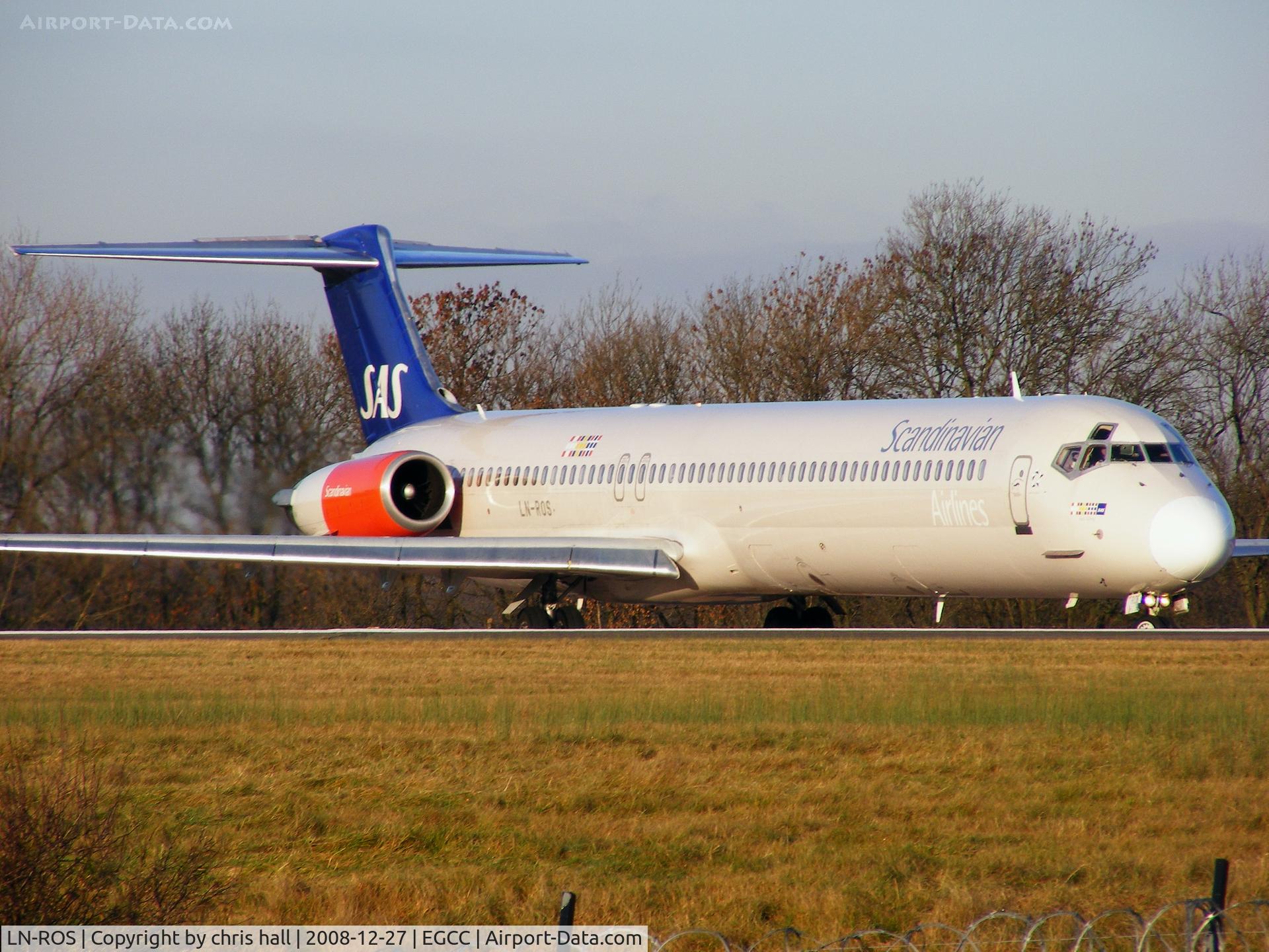 LN-ROS, 1986 McDonnell Douglas MD-83 (DC-9-83) C/N 49421, Scandinavian