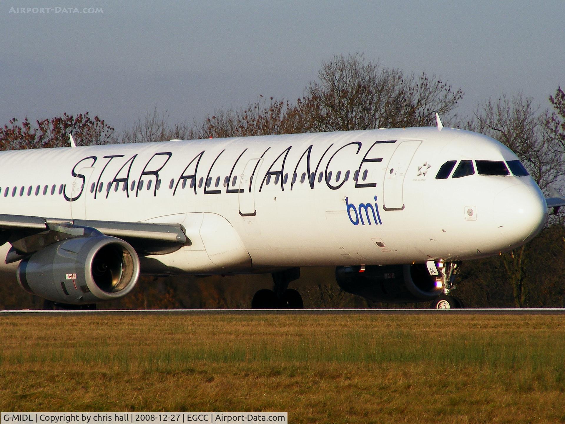 G-MIDL, 2000 Airbus A321-231 C/N 1174, BMI