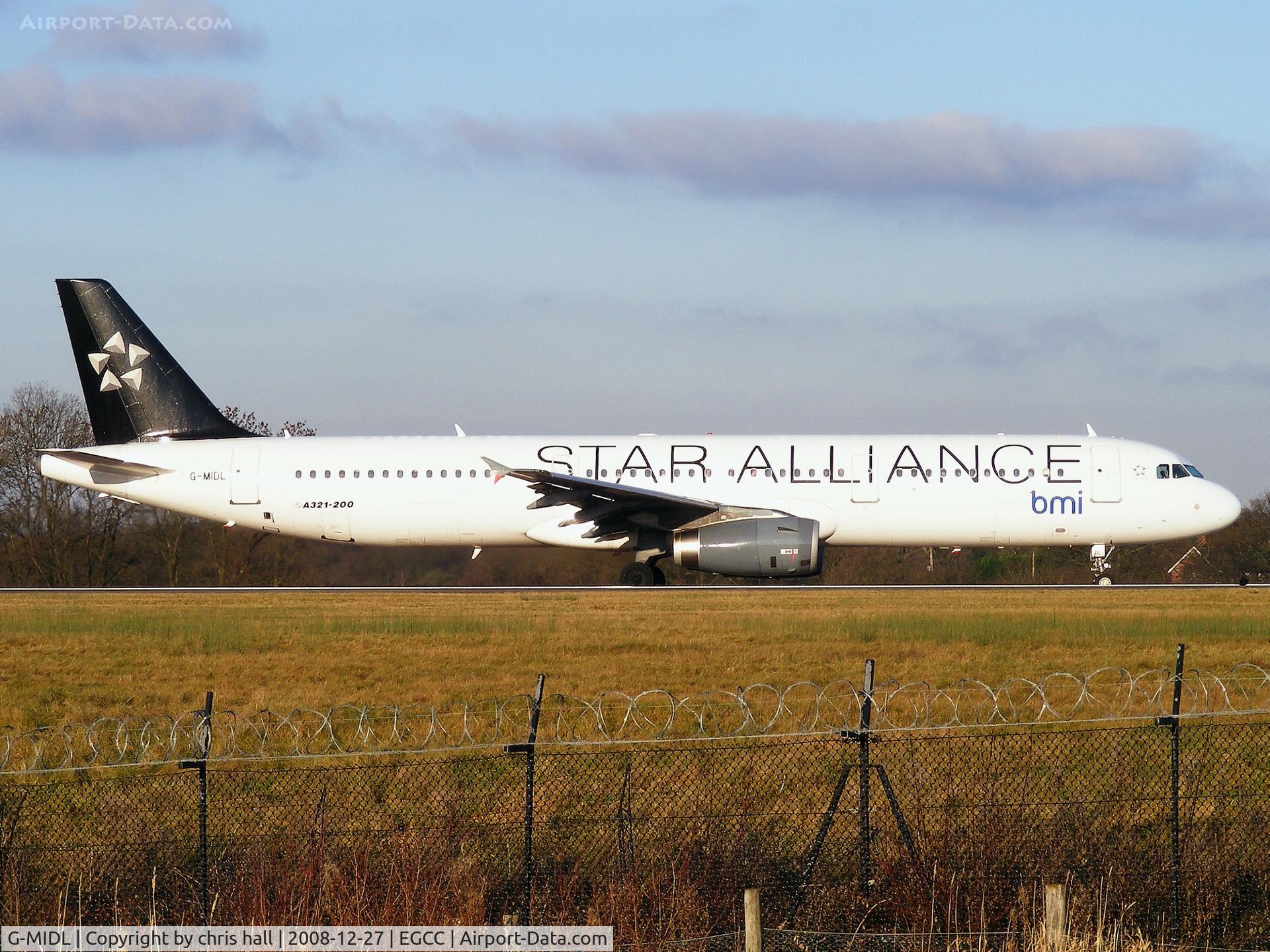 G-MIDL, 2000 Airbus A321-231 C/N 1174, BMI