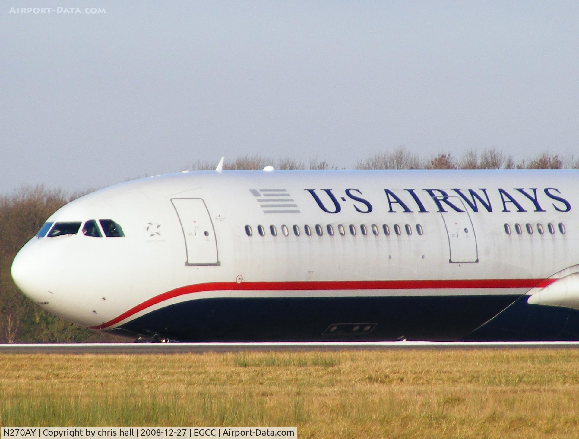 N270AY, 2000 Airbus A330-323 C/N 315, US Airways