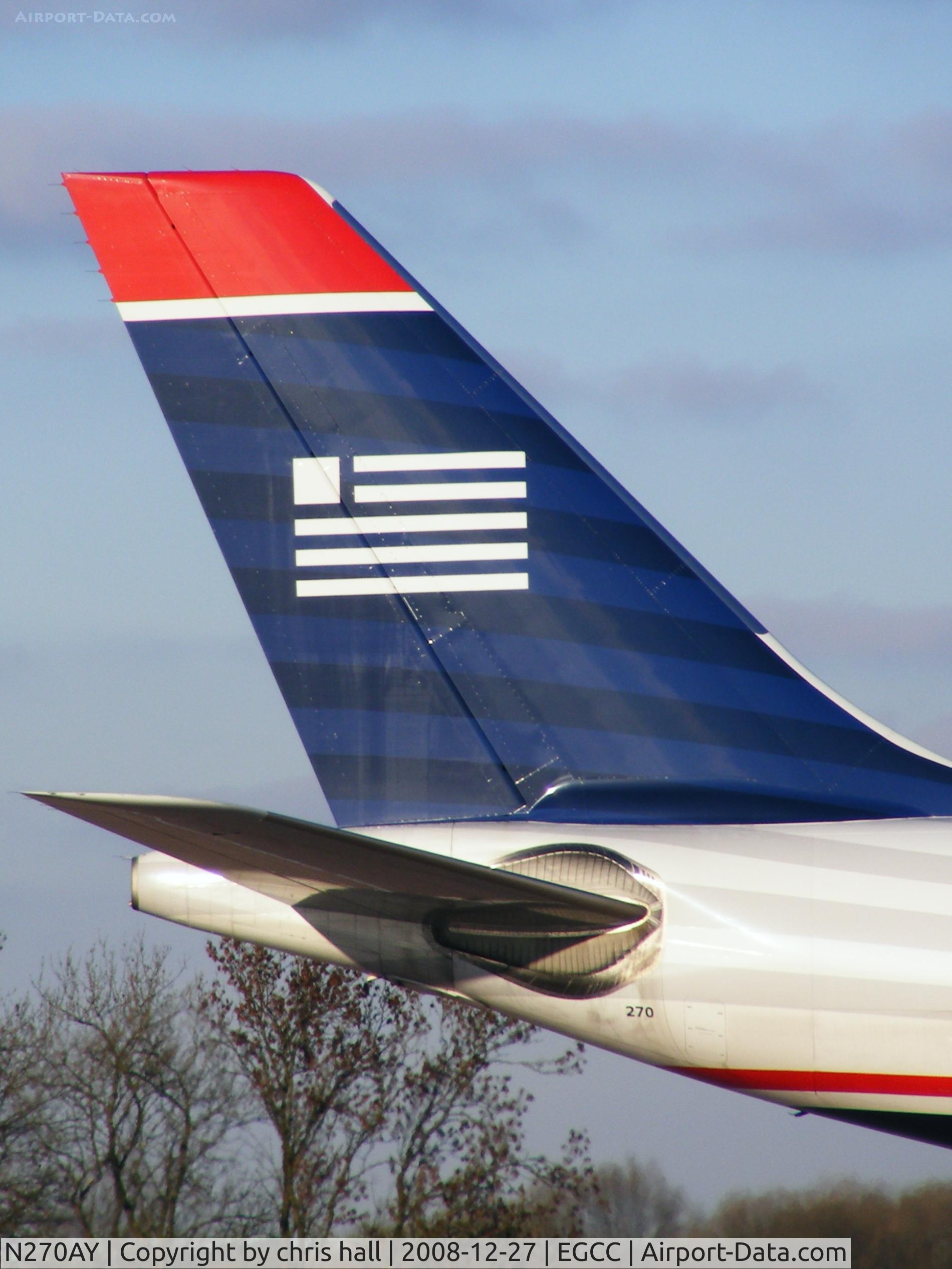 N270AY, 2000 Airbus A330-323 C/N 315, US Airways