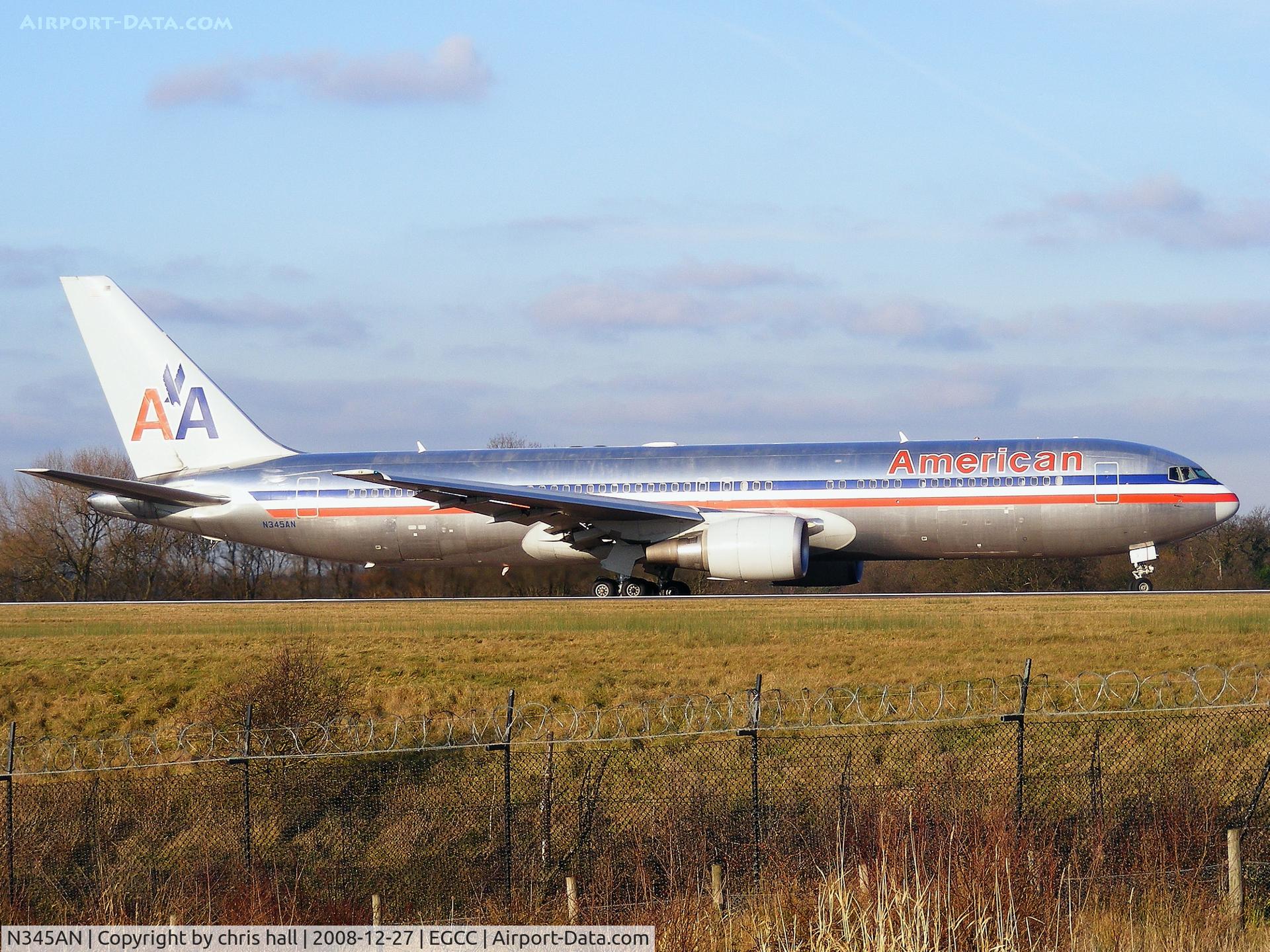 N345AN, 2003 Boeing 767-323(ER) C/N 33084, American Airlines
