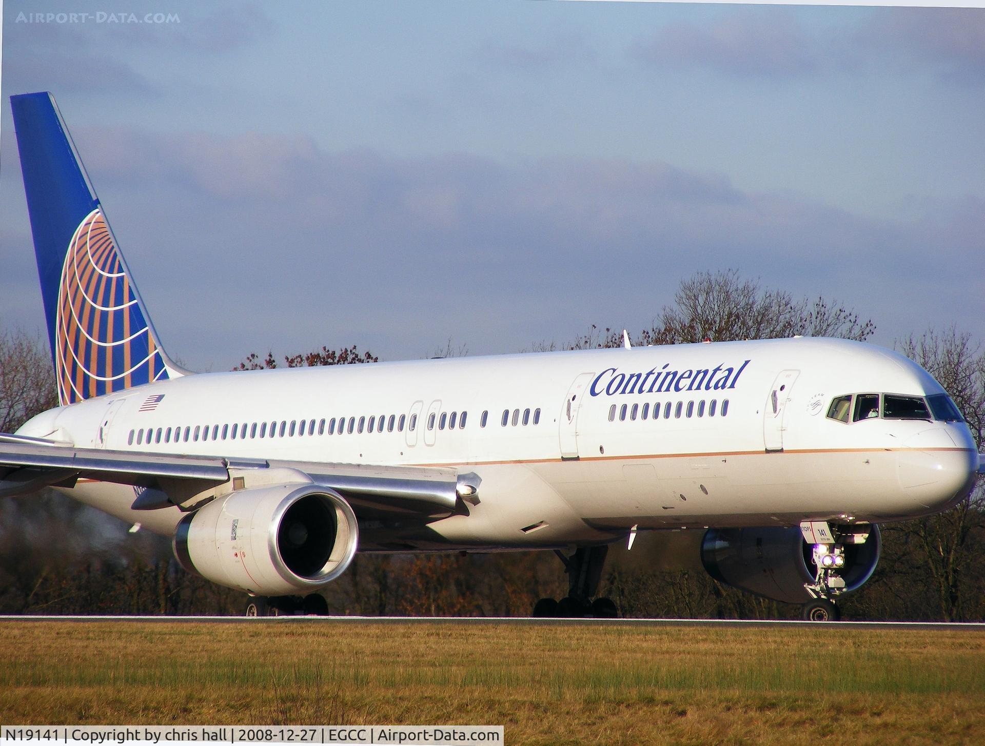 N19141, 2000 Boeing 757-224 C/N 30354, Continental
