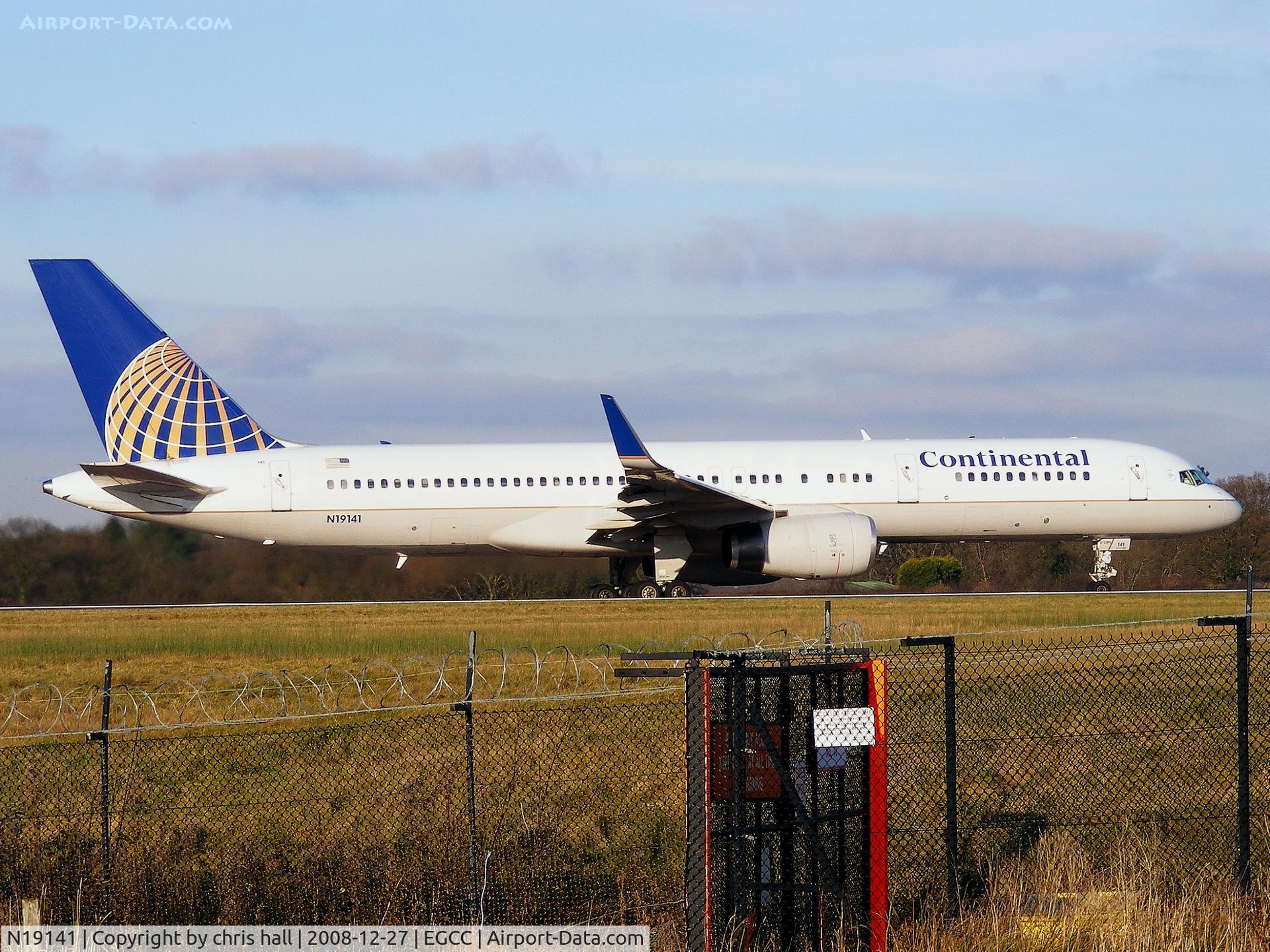 N19141, 2000 Boeing 757-224 C/N 30354, Continental