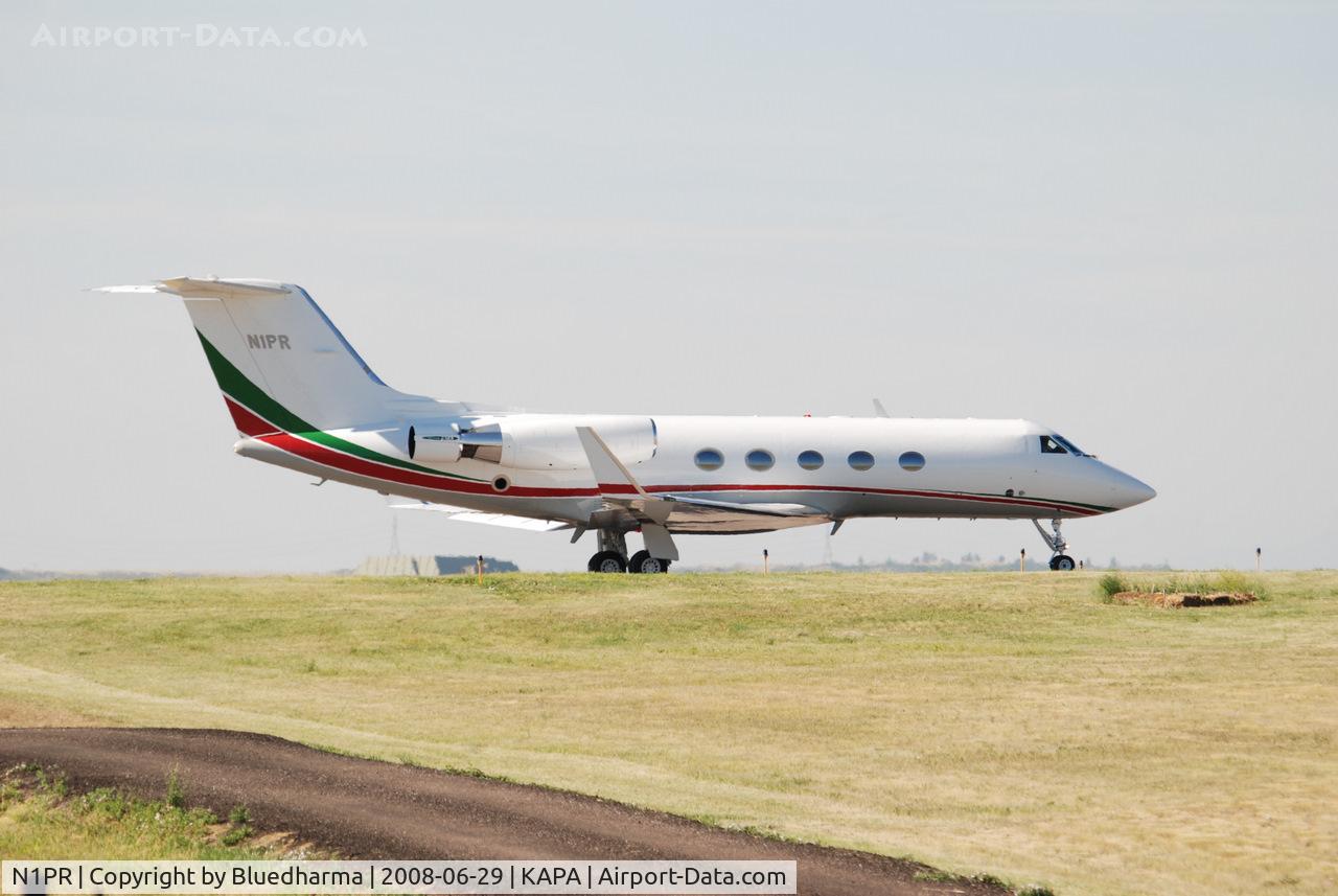 N1PR, 1981 Gulfstream American G-1159A Gulfstream III C/N 341, Position and hold for 17L.