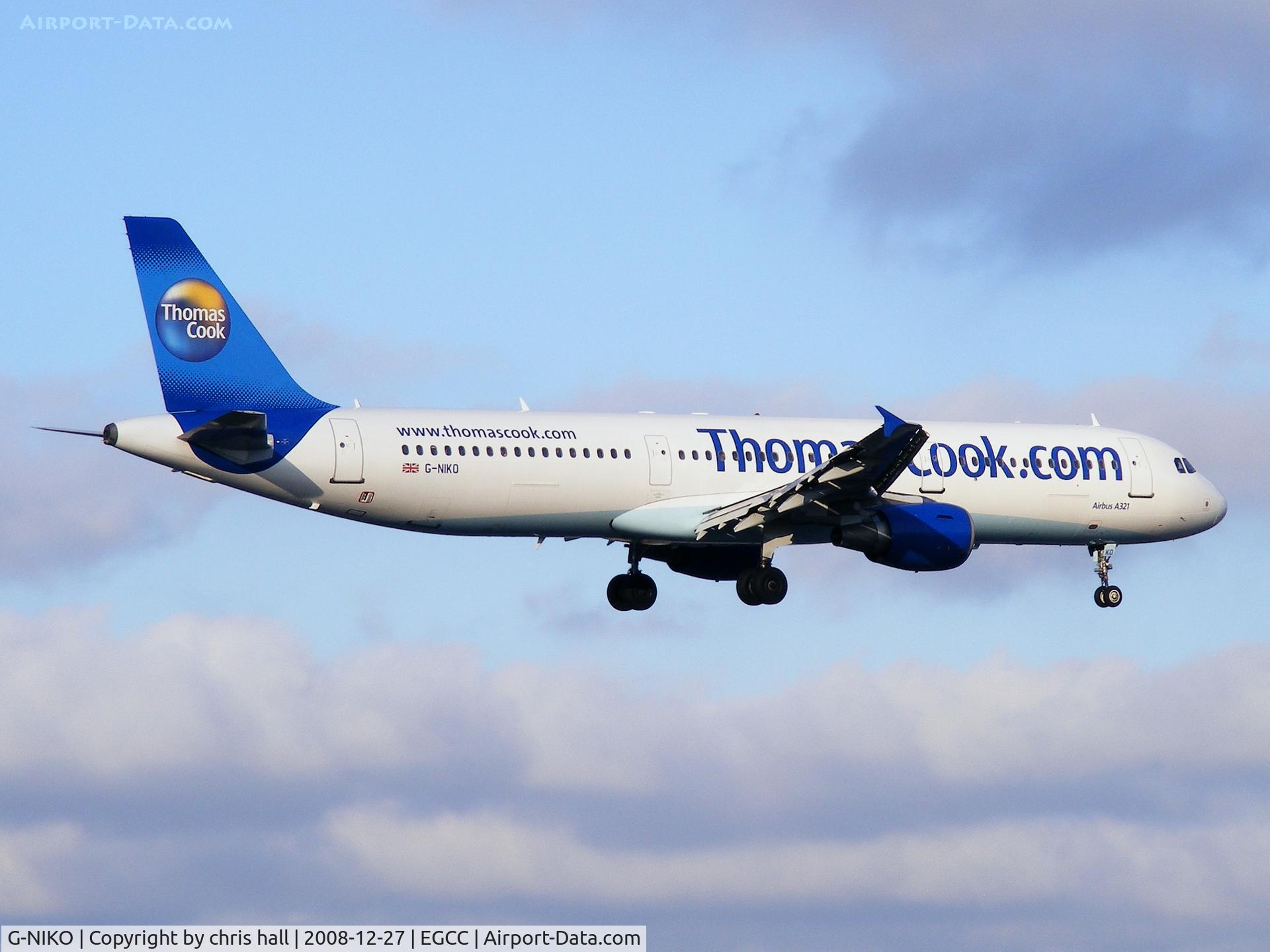 G-NIKO, 2000 Airbus A321-211 C/N 1250, Thomas Cook