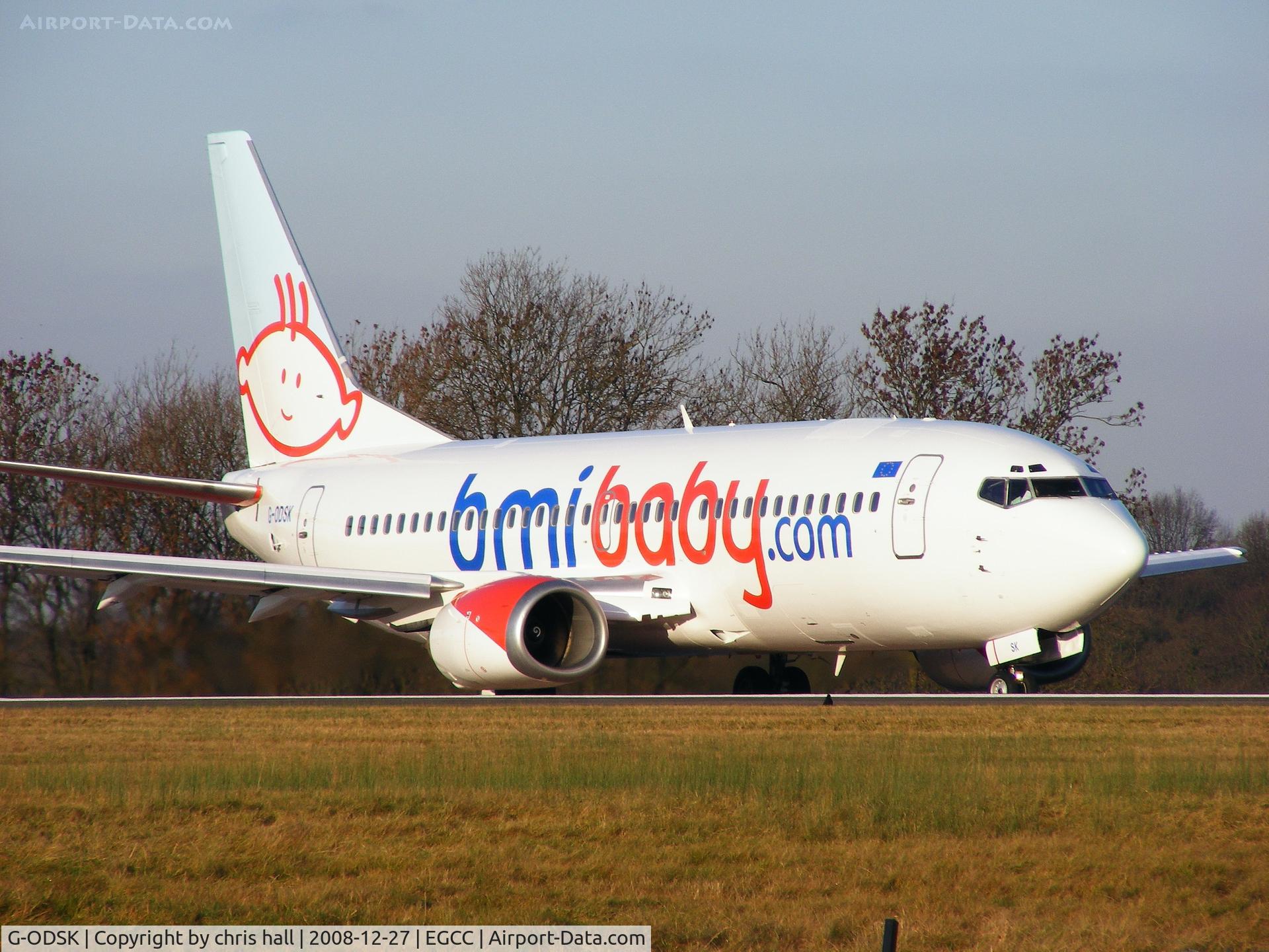 G-ODSK, 1997 Boeing 737-37Q C/N 28537, BMI Baby