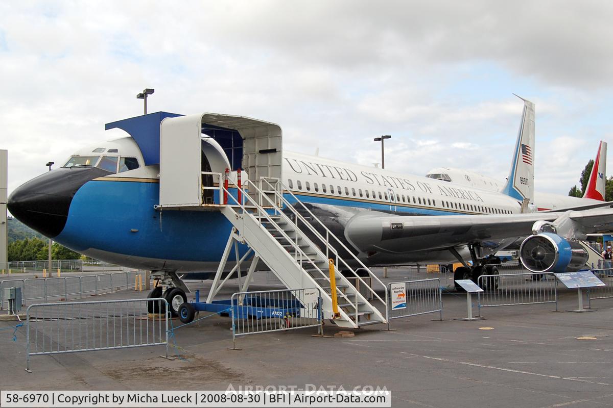 58-6970, 1958 Boeing VC-137A C/N 17925, The first Air Force One