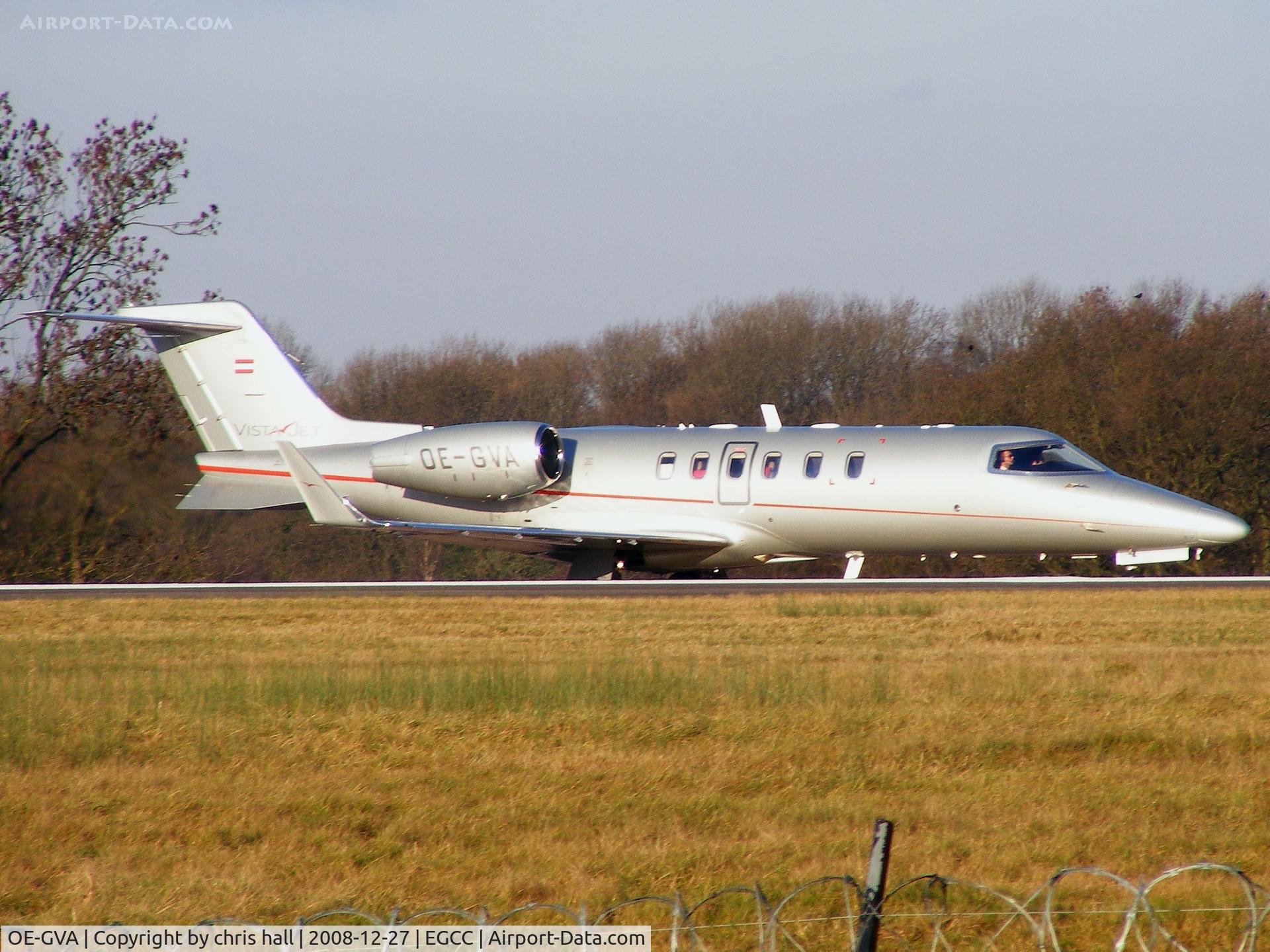 OE-GVA, 2007 Learjet 40XR C/N 45-2079, Vistajet