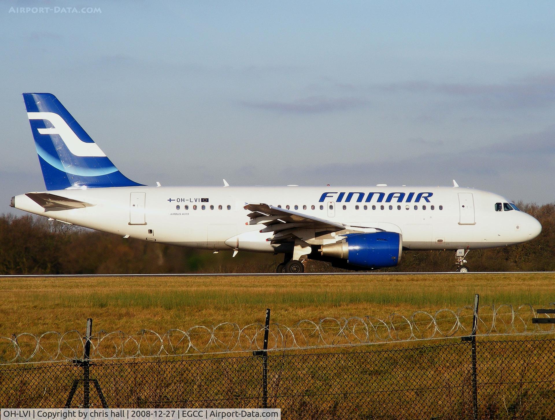 OH-LVI, 2000 Airbus A319-112 C/N 1364, Finnair