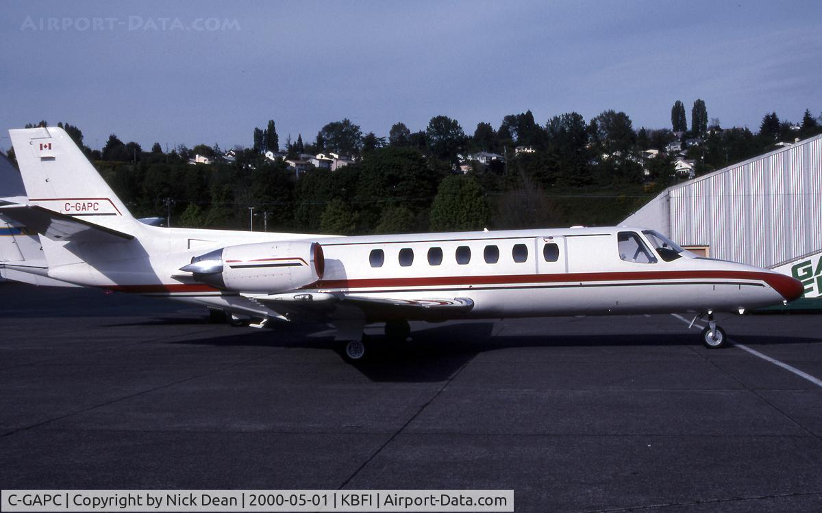 C-GAPC, 1989 Cessna 560 Citation V C/N 560-0033, KBFI