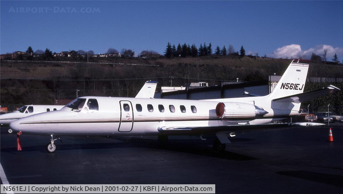 N561EJ, 1989 Cessna 560 C/N 560-0035, KBFI