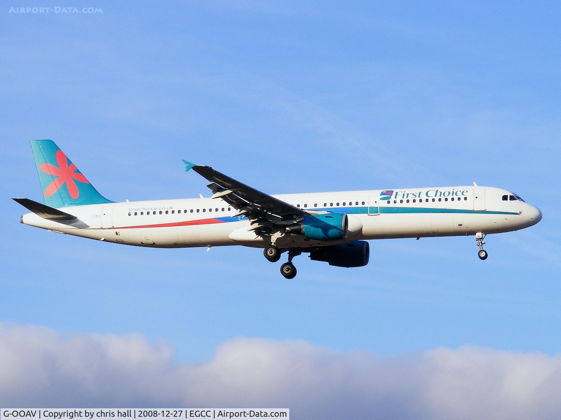 G-OOAV, 2002 Airbus A321-211 C/N 1720, First Choice