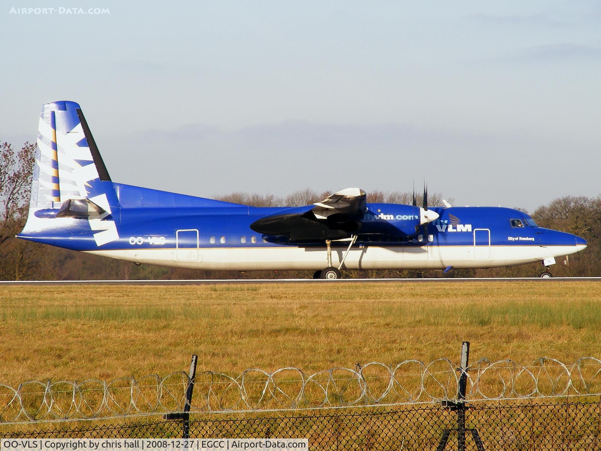 OO-VLS, 1987 Fokker 50 C/N 20109, VLM