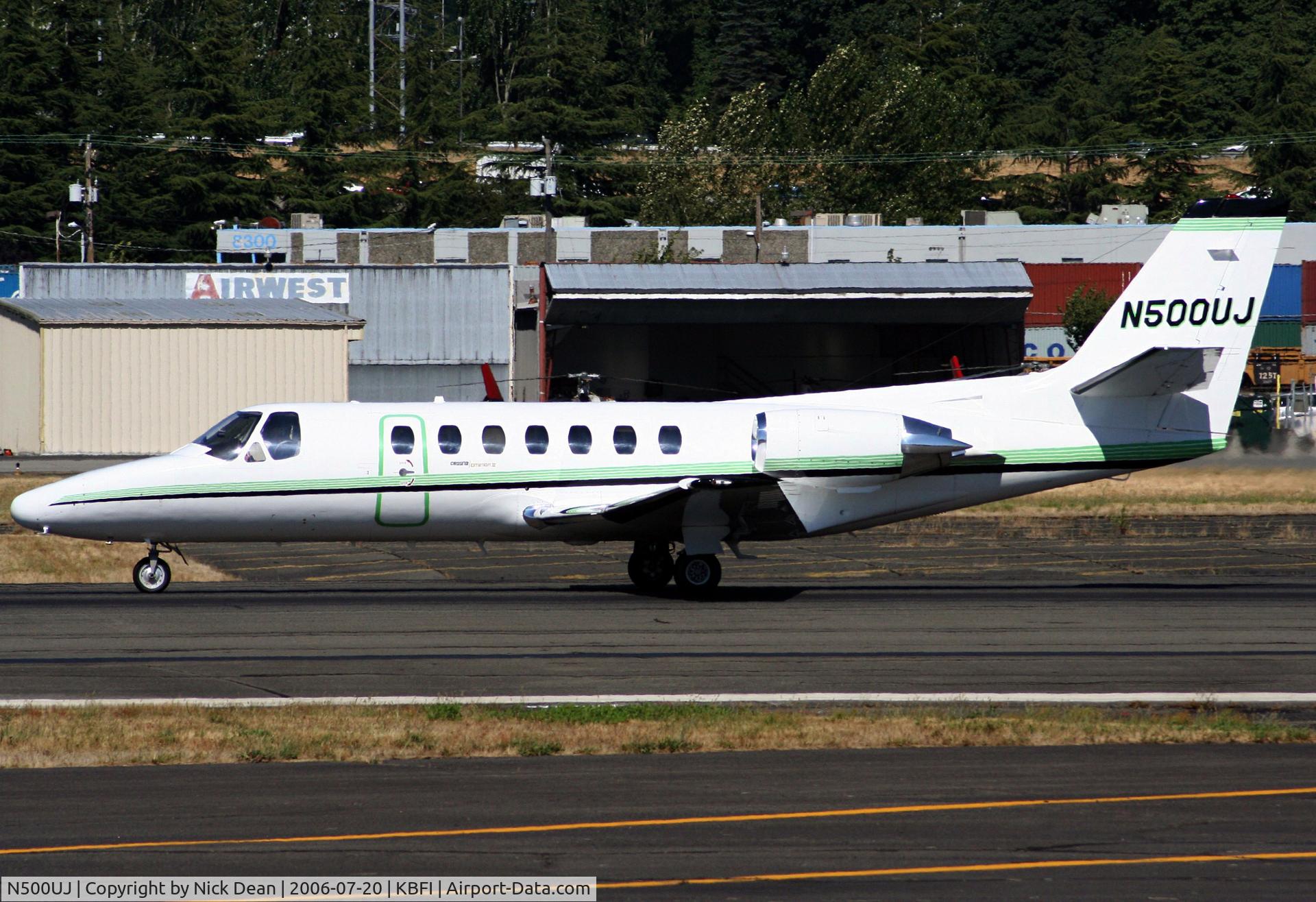 N500UJ, 1990 Cessna 560 C/N 560-0062, KBFI