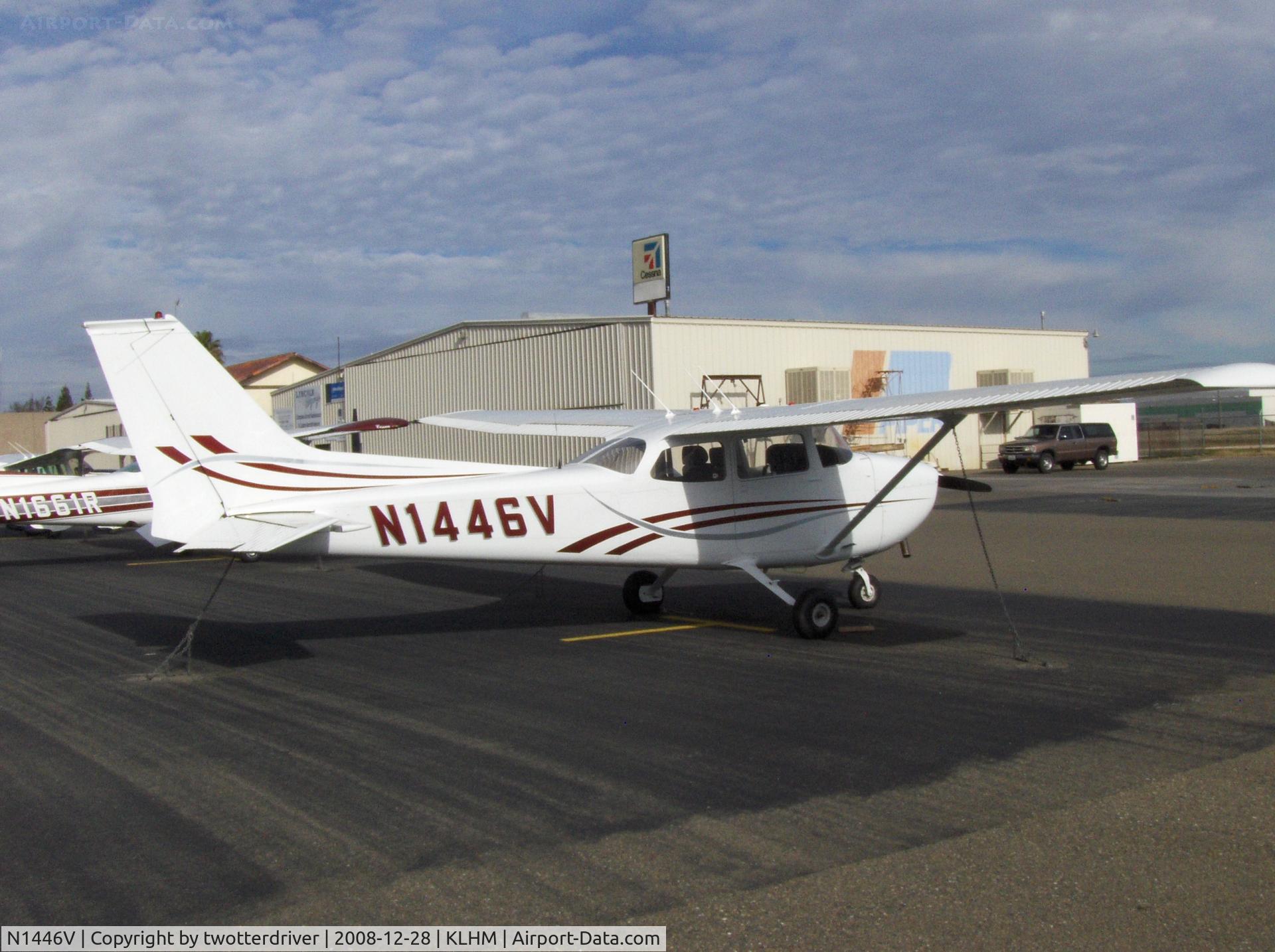 N1446V, 1974 Cessna 172M C/N 17263583, On the Ramp