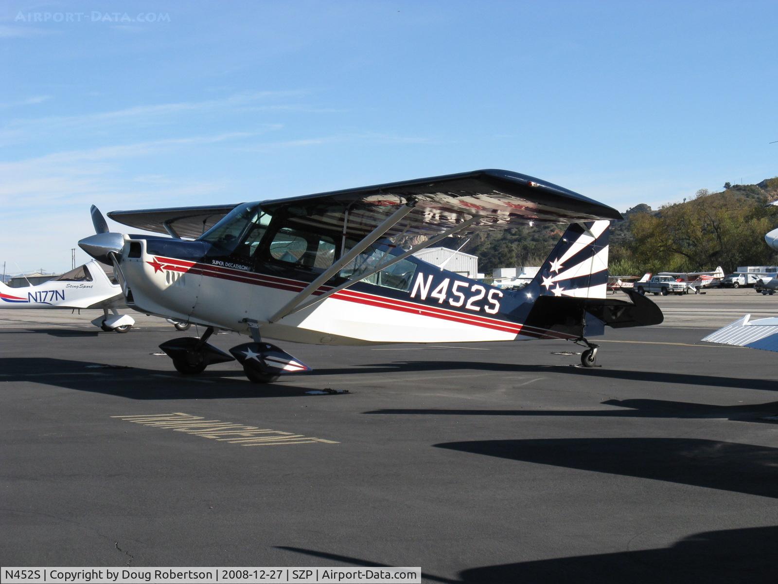 N452S, 1992 American Champion 8KCAB Super Decathlon C/N 689-92, 1992 American Champion 8KCAB SUPER DECATHLON, Lycoming AEIO-360 180 Hp