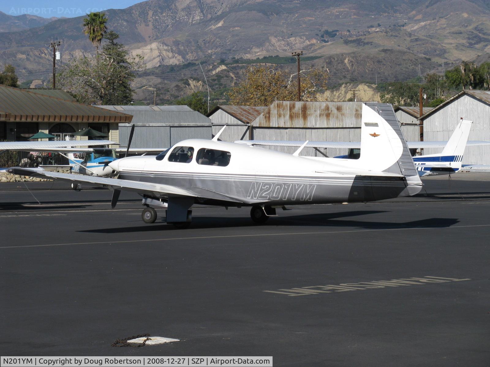 N201YM, 1990 Mooney M20J 201 C/N 24-1696-14, 1990 Mooney M20J 201, Lycoming IO-360 200 Hp