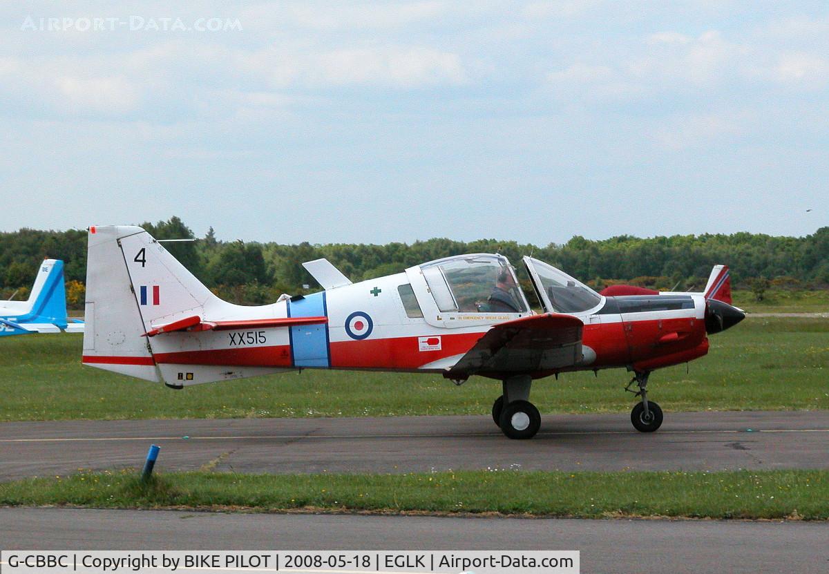 G-CBBC, 1973 Scottish Aviation Bulldog T.1 C/N BH120/201, ONE OF TWO BULLDOGS RESIDENT AT BLACKBUSHE