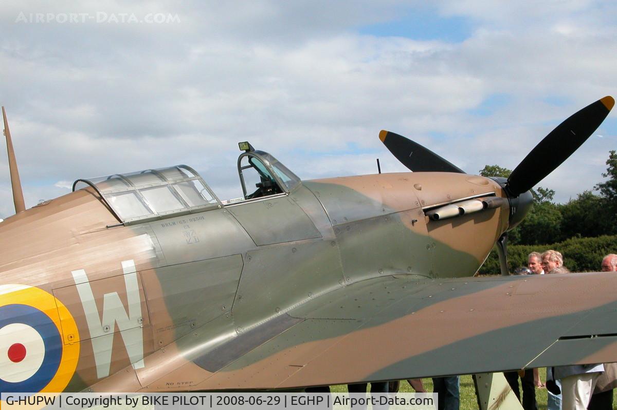 G-HUPW, 1940 Hawker Hurricane I C/N G592301, CHARLES CHURCH FLY-IN