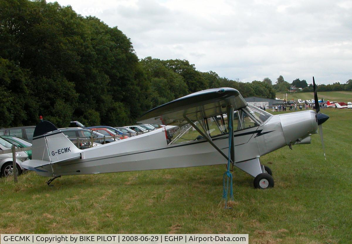 G-ECMK, 1982 Piper PA-18-150 Super Cub C/N 18-8209022, CHARLES CHURCH FLY-IN