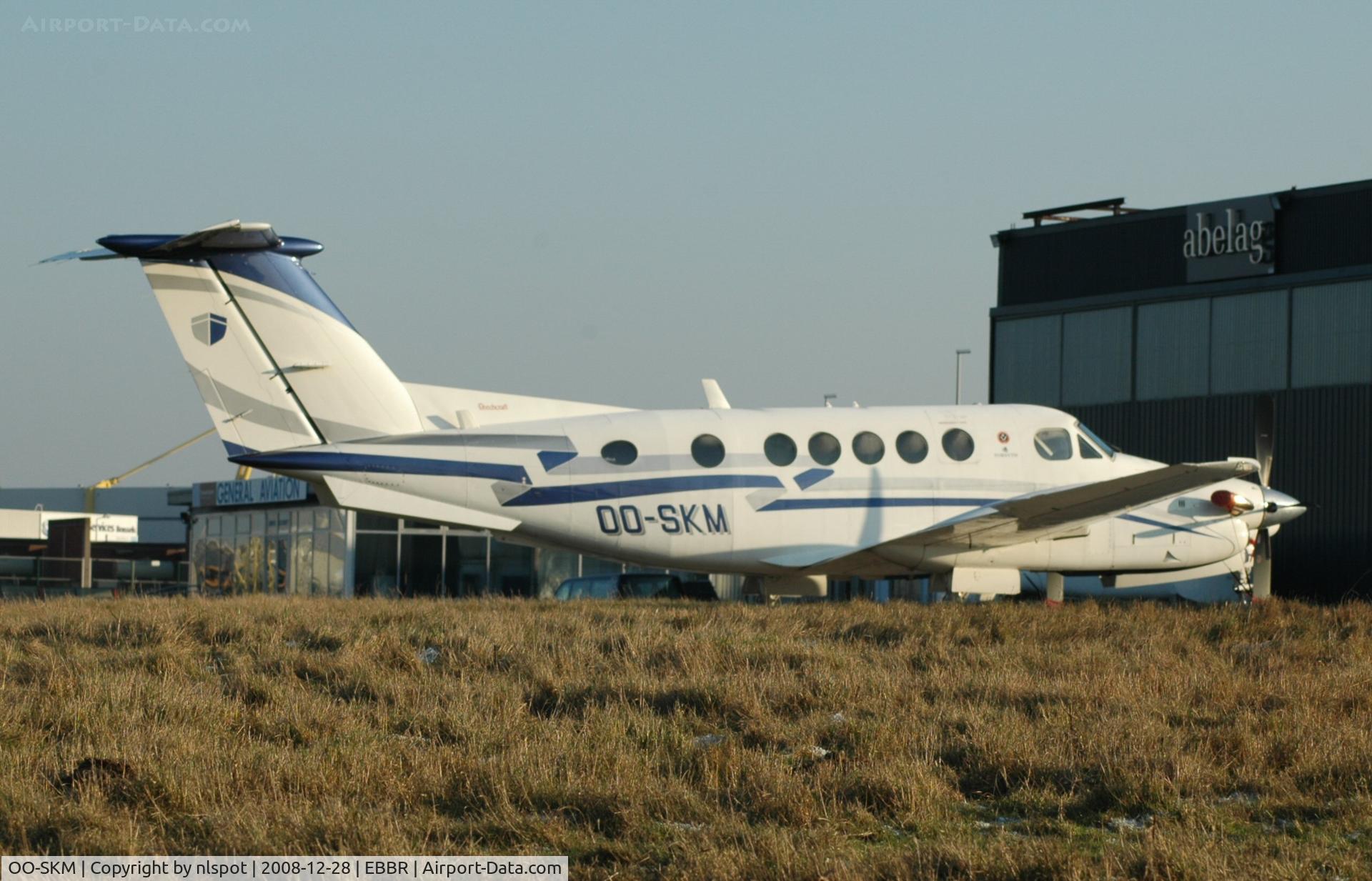 OO-SKM, 1991 Beech B200 Super King Air King Air C/N BB-1407, ..