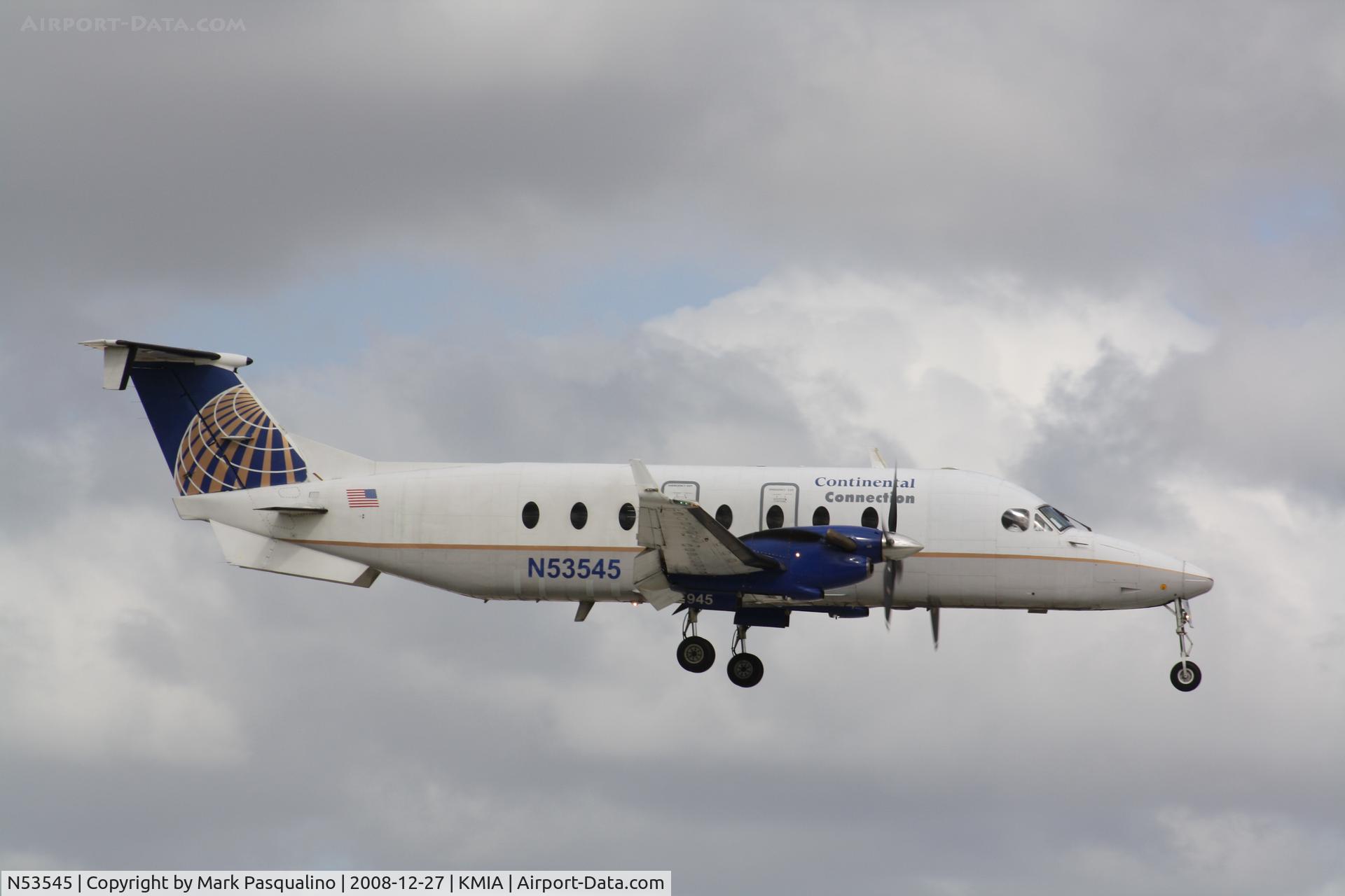 N53545, 1995 Beech 1900D C/N UE-185, Beech 1900D