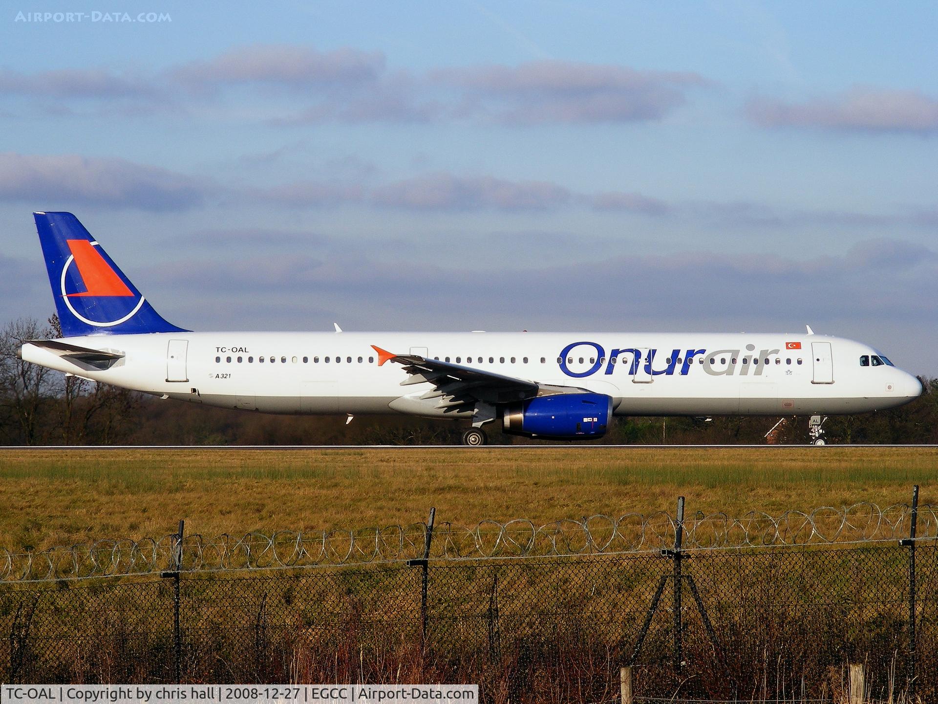TC-OAL, 1999 Airbus A321-231 C/N 1004, Onurair