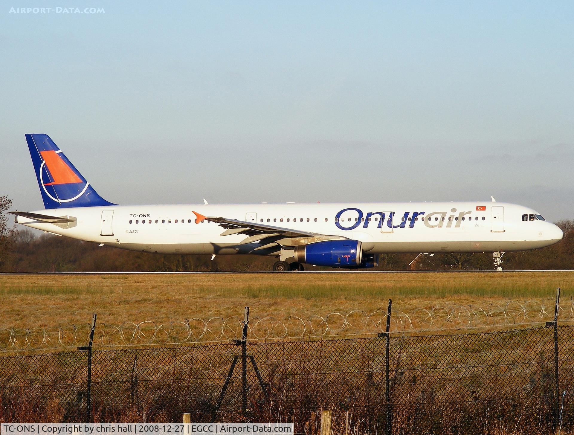 TC-ONS, 1993 Airbus A321-131 C/N 364, Onurair