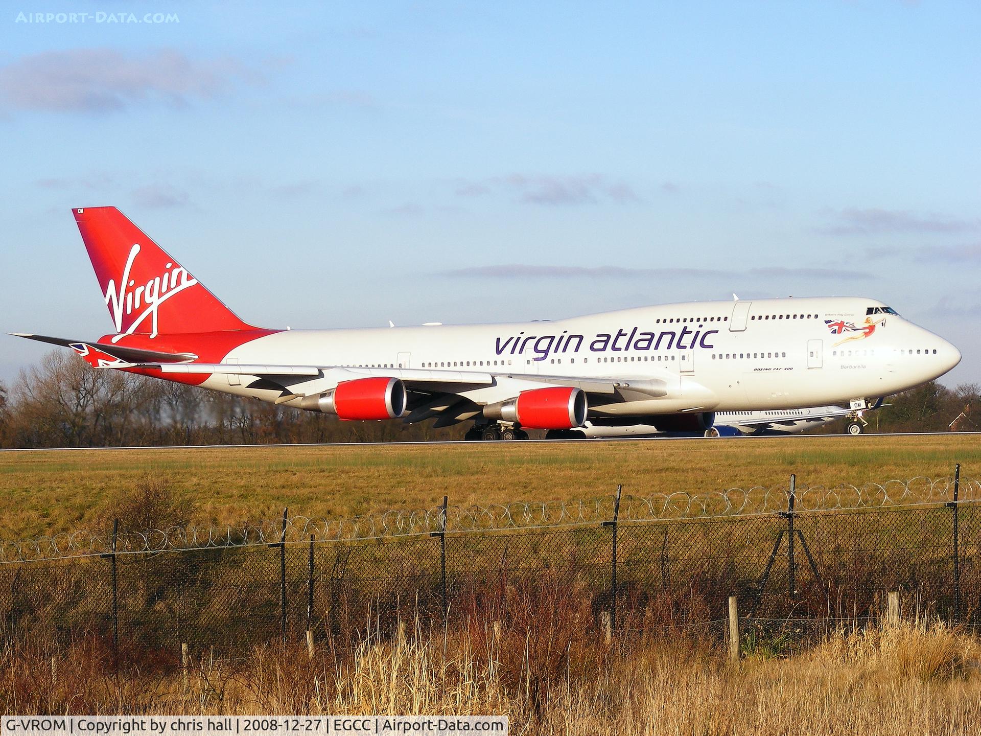 G-VROM, 2001 Boeing 747-443 C/N 32339, Virgin Atlantic