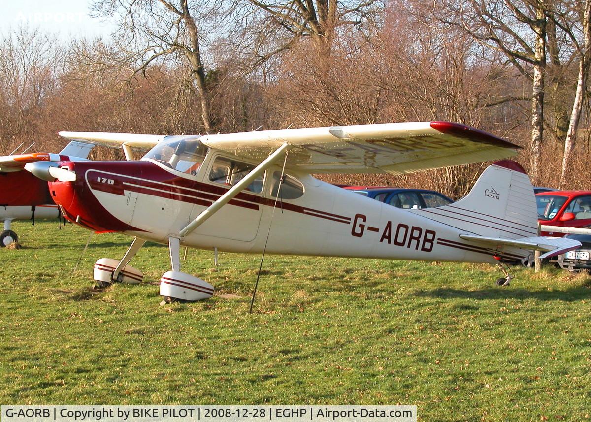 G-AORB, 1952 Cessna 170B C/N 20767, SMART 170