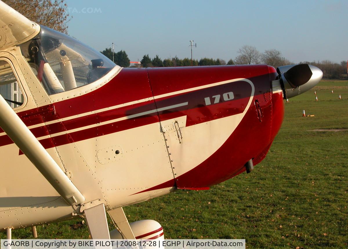 G-AORB, 1952 Cessna 170B C/N 20767, SMART 170