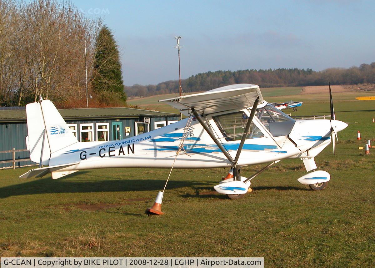 G-CEAN, 2006 Comco Ikarus C42 FB80 C/N 0606-6825, ONE OF THE LOCAL AIRBOURNE AVIATION AIRCRAFT