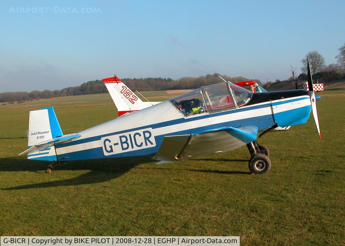 G-BICR, 1958 Jodel (Wassmer) D-120A Paris-Nice C/N 135, AFTERNOON VISITOR