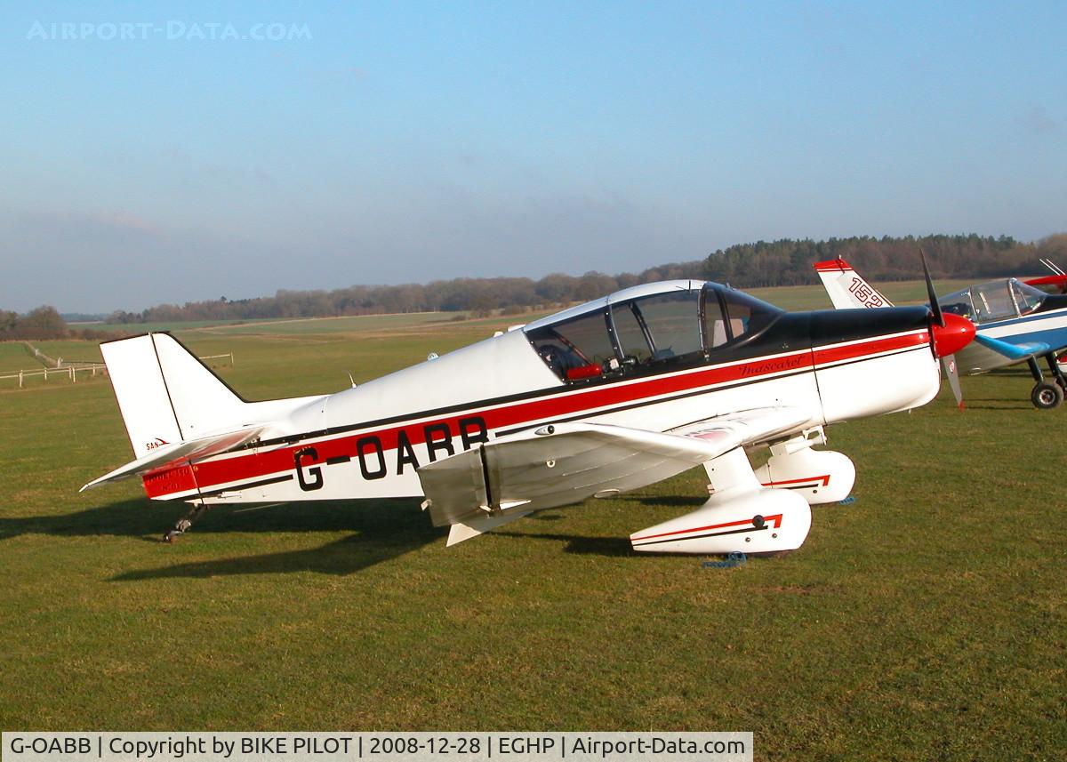G-OABB, 1962 SAN Jodel D-150 Mascaret C/N 01, REGULAR POPHAM VISITOR