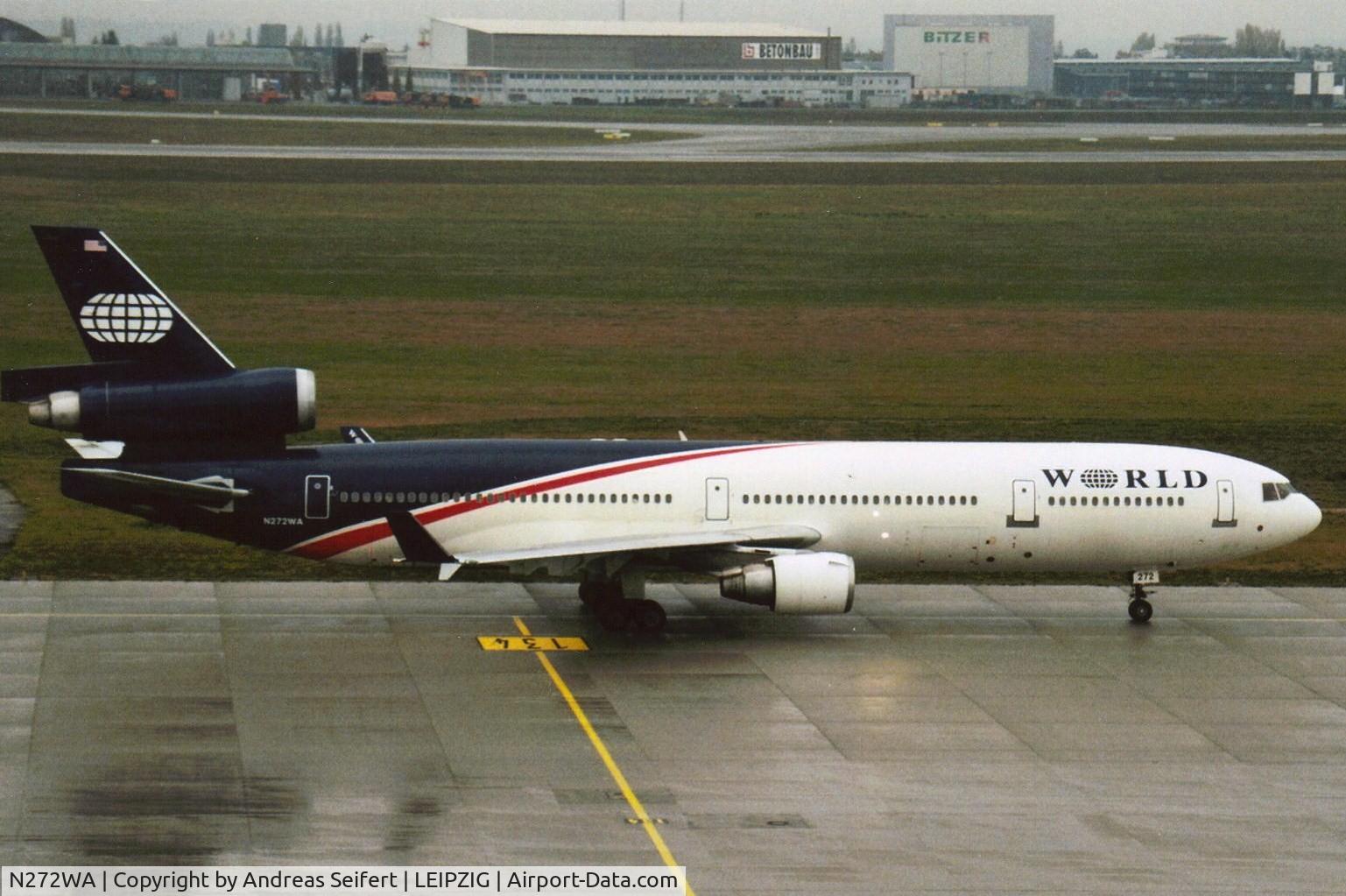 N272WA, 1992 McDonnell Douglas MD-11 C/N 48437, Mc Donnell Douglas MD-11