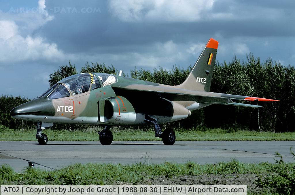 AT02, 1978 Dassault-Dornier Alpha Jet 1B C/N B02/1014, In 1988 the famous AGL photo rules came into being. During the entire summer we entered the base to take our pictures.