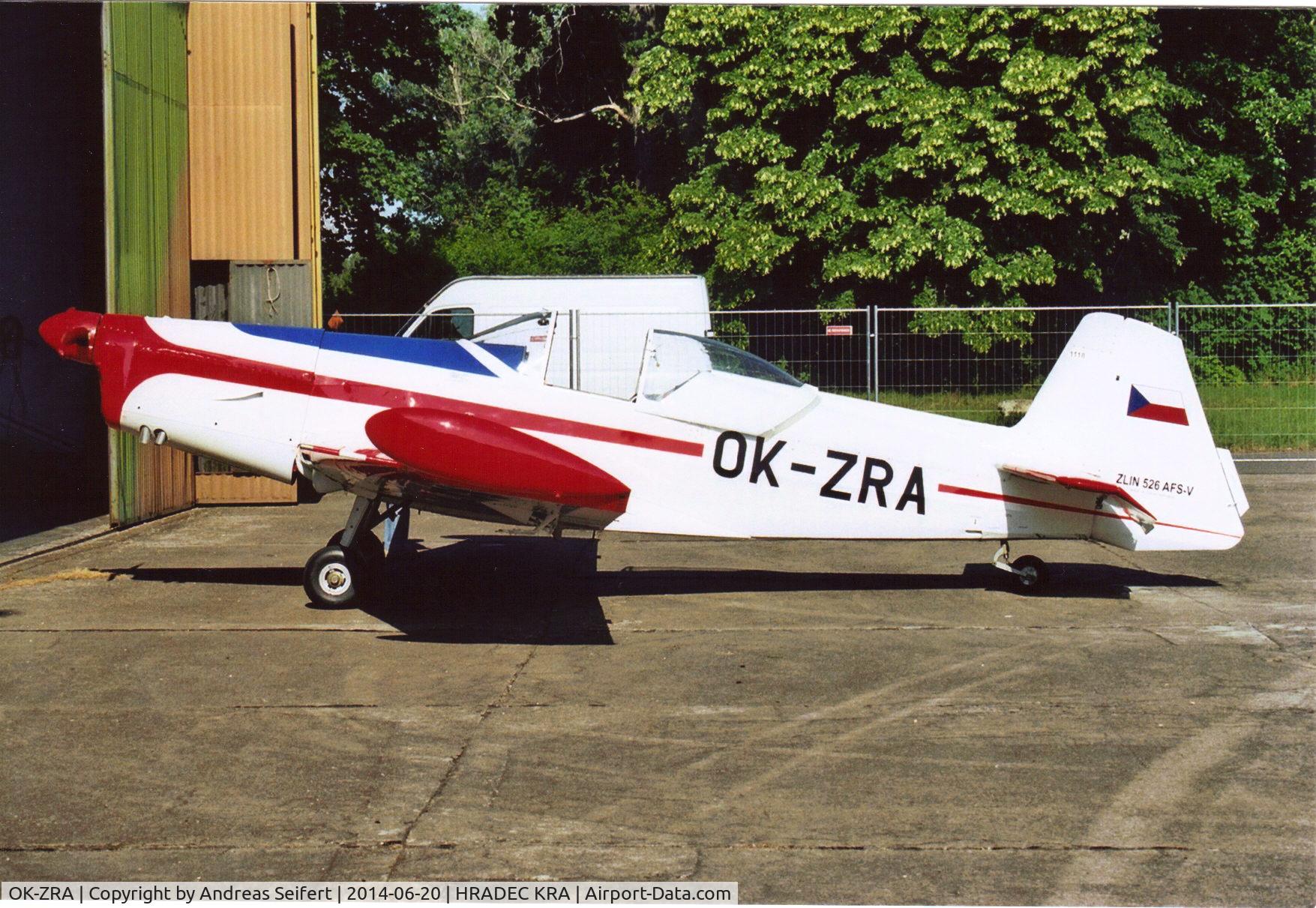 OK-ZRA, 1970 Zlín Z-526AFS-V C/N 1118, Zlin Z-526AFS-V