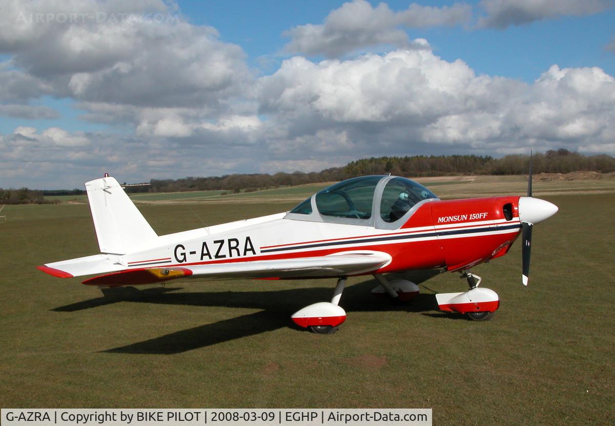 G-AZRA, 1972 Bolkow Bo-209 Monsun C/N 192, MAKING A SHORT VISIT