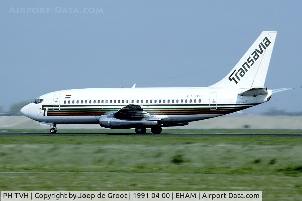 PH-TVH, 1969 Boeing 737-222 C/N 19955, Old colours of Transavia