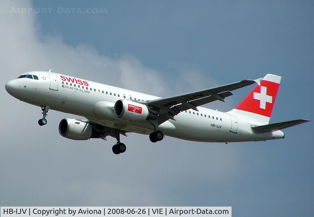 HB-IJV, 2003 Airbus A320-214 C/N 2024, Swiss Airbus A320-214