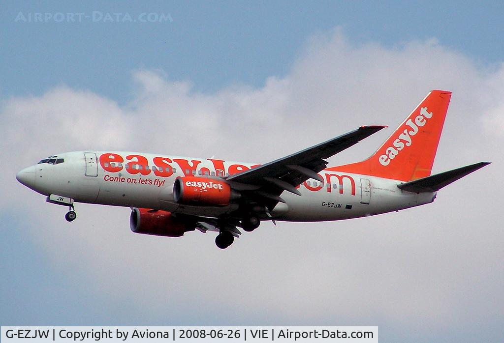 G-EZJW, 2003 Boeing 737-73V C/N 32418, EasyJet Boeing 737-73V