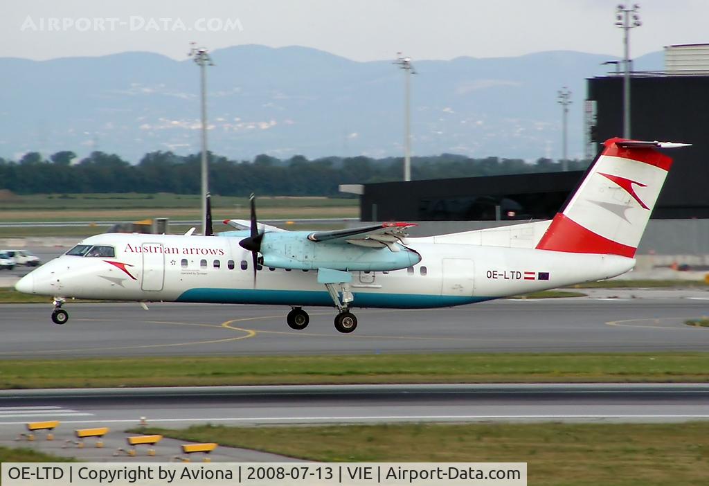 OE-LTD, 1995 De Havilland Canada DHC-8-314Q Dash 8 C/N 400, Austrian arrows De Havilland Canada DHC-8-314Q