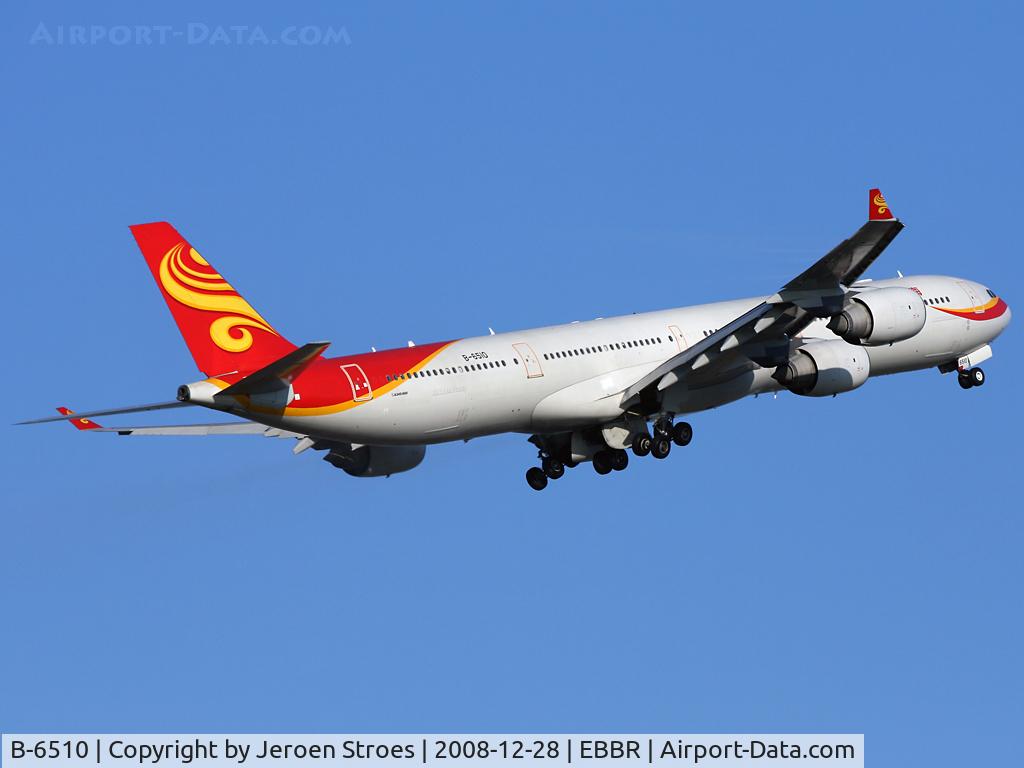 B-6510, 2003 Airbus A340-642 C/N 475, .